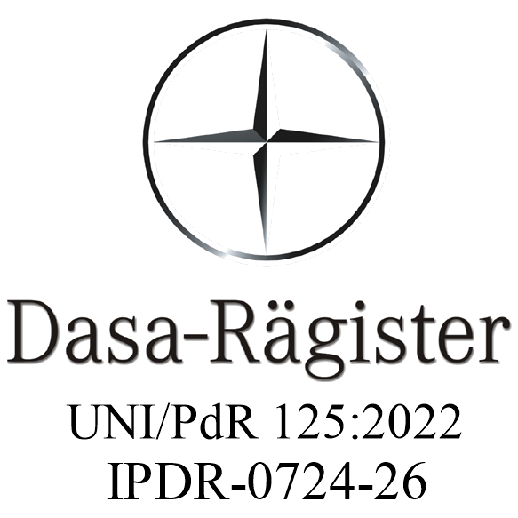Dasa-Rägister — UNI/PdR 125:2022 certifying body